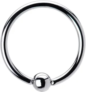 FIFTH CUE 20G | 18G Colored Captive Titanium IP Over 316L Surgical Implant Grade Steel Bead Ring