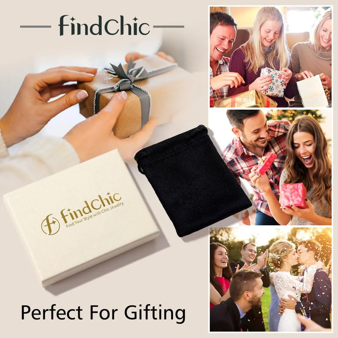 FindChic Personalized Urn Necklaces for Ashes Vertical Bar/Moon Cat/Sand Clock/Dog Claw Pendant Stainless Steel/18K Gold Plated/Black Waterproof Keepsake Cremation Jewelry with Funnel, with Gift Box