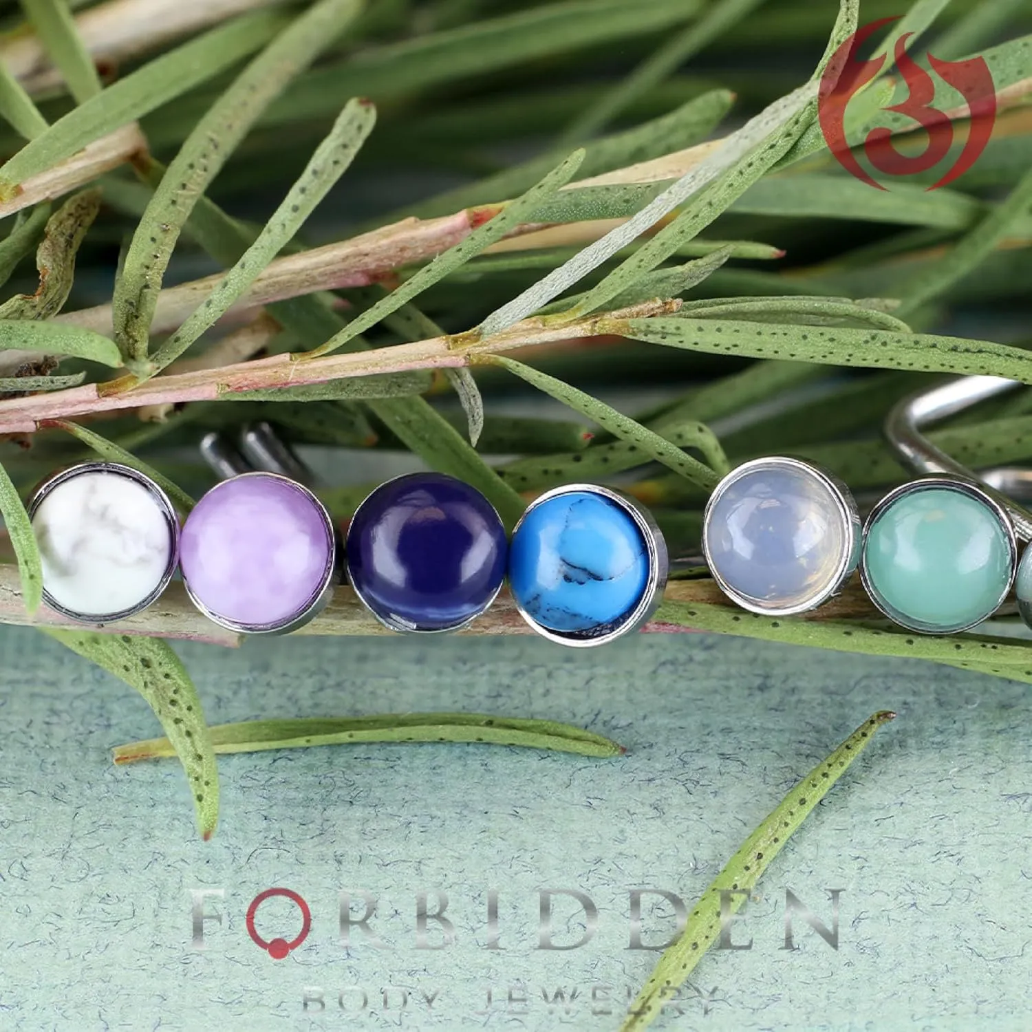 Forbidden Body Jewelry 20g nose stud, nose studs for women, nose piercing stud, L shaped nose studs, nose ring L shape, surgical steal synthetic faux gemstone top.