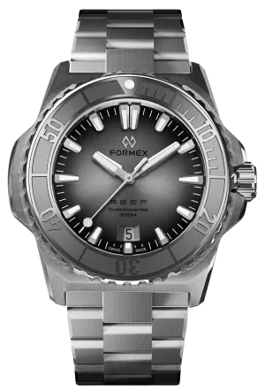 Formex REEF 39.5mm Automatic Chronometer 300m Silver Bracelet