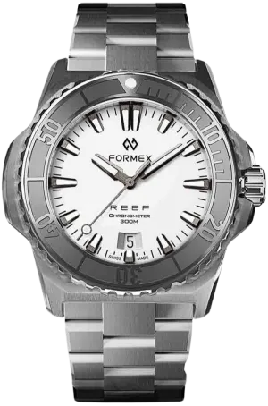 Formex REEF 39.5mm Automatic Chronometer 300m White Bracelet