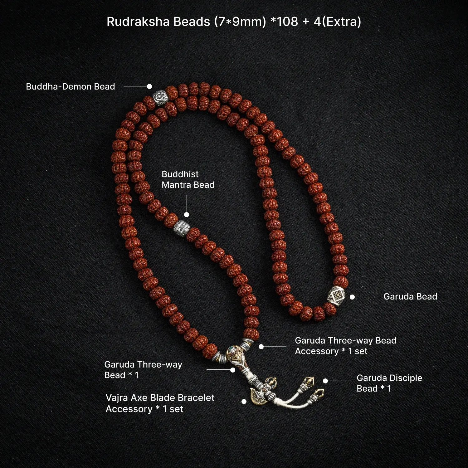 Garuda Three-way Bead