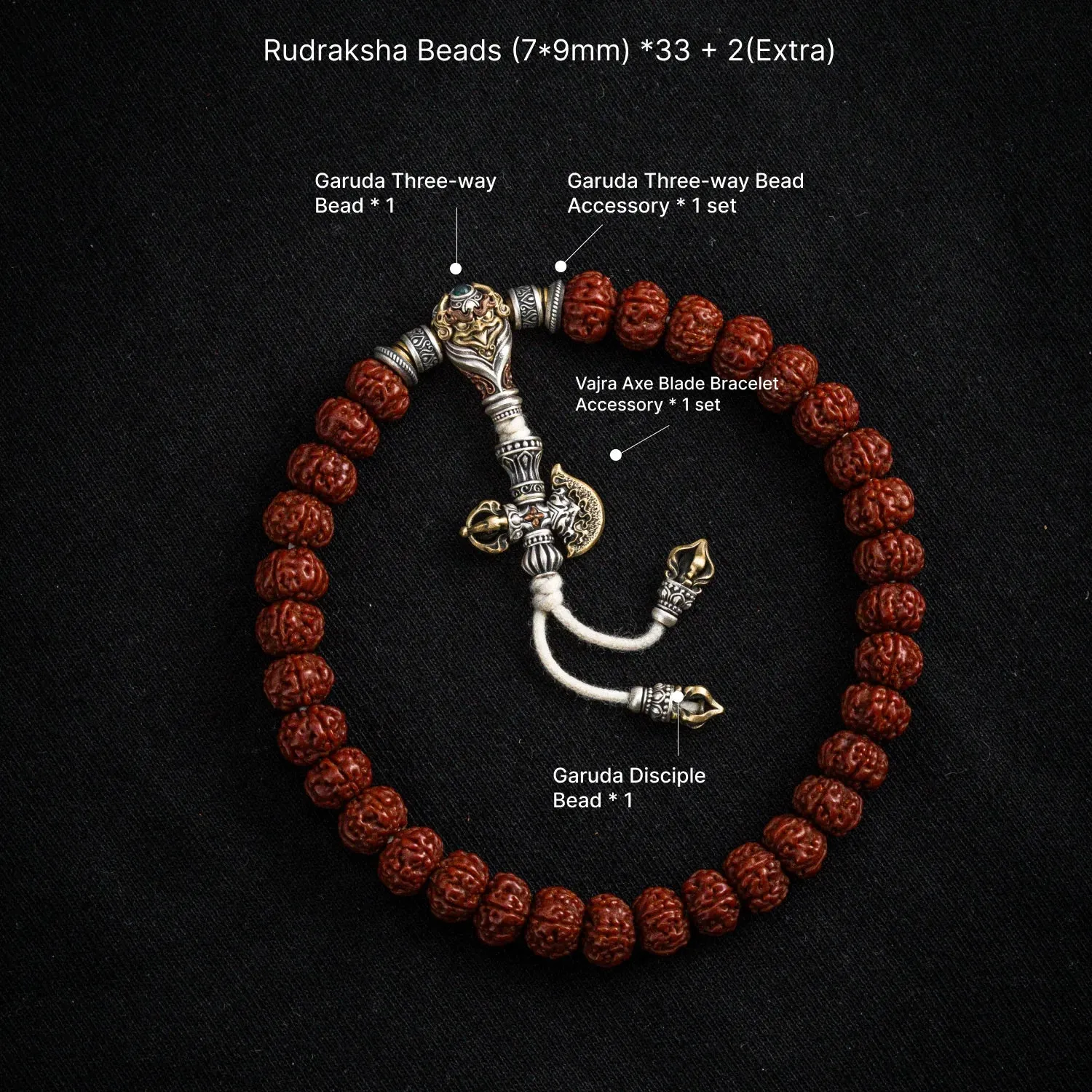 Garuda Three-way Bead