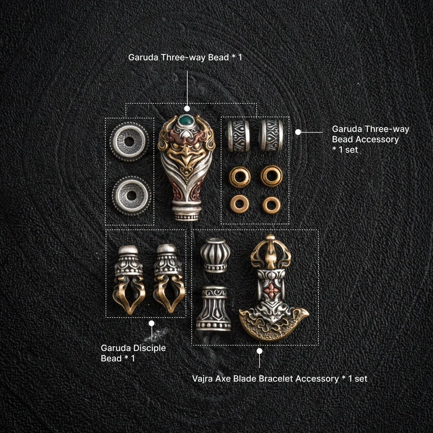 Garuda Three-way Bead