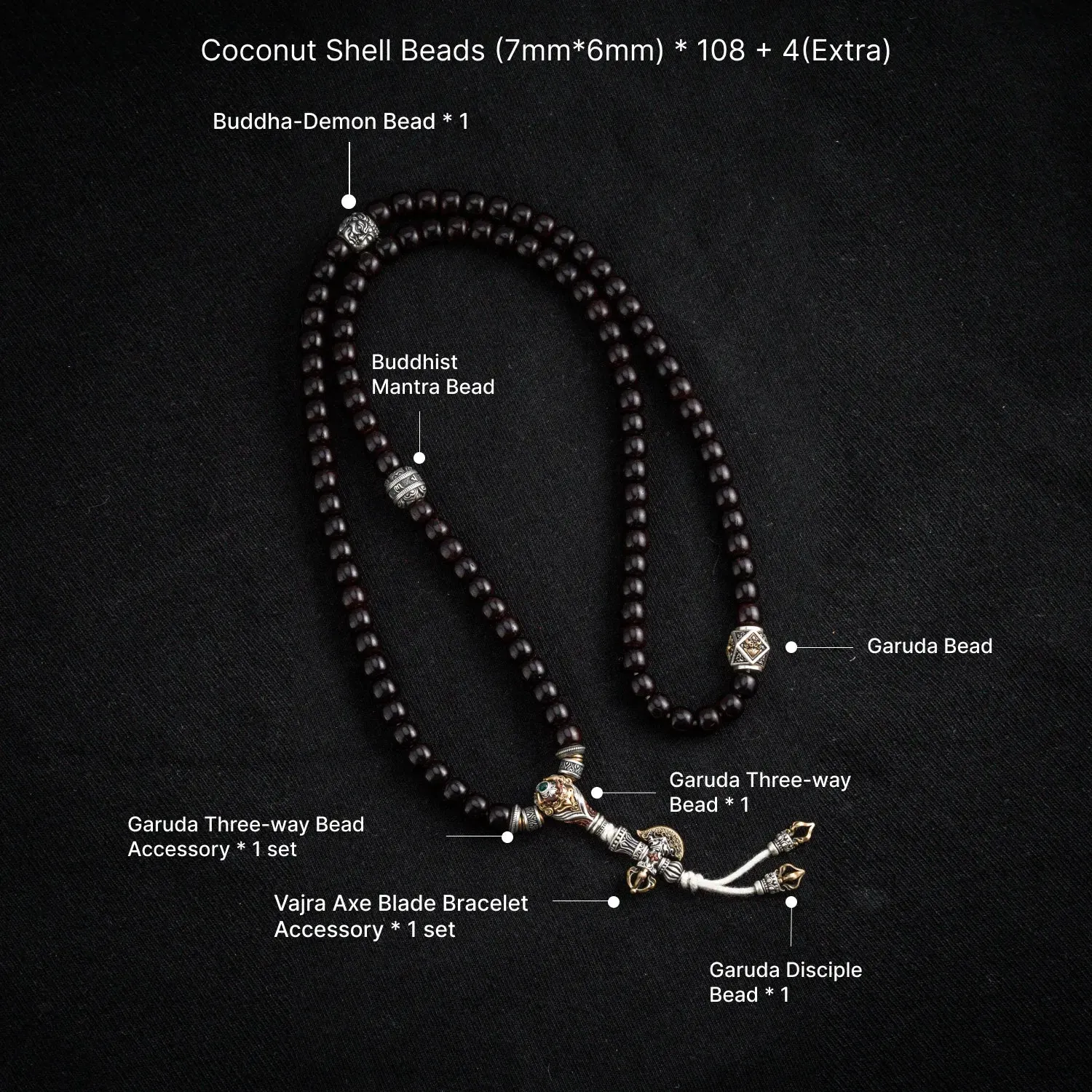 Garuda Three-way Bead