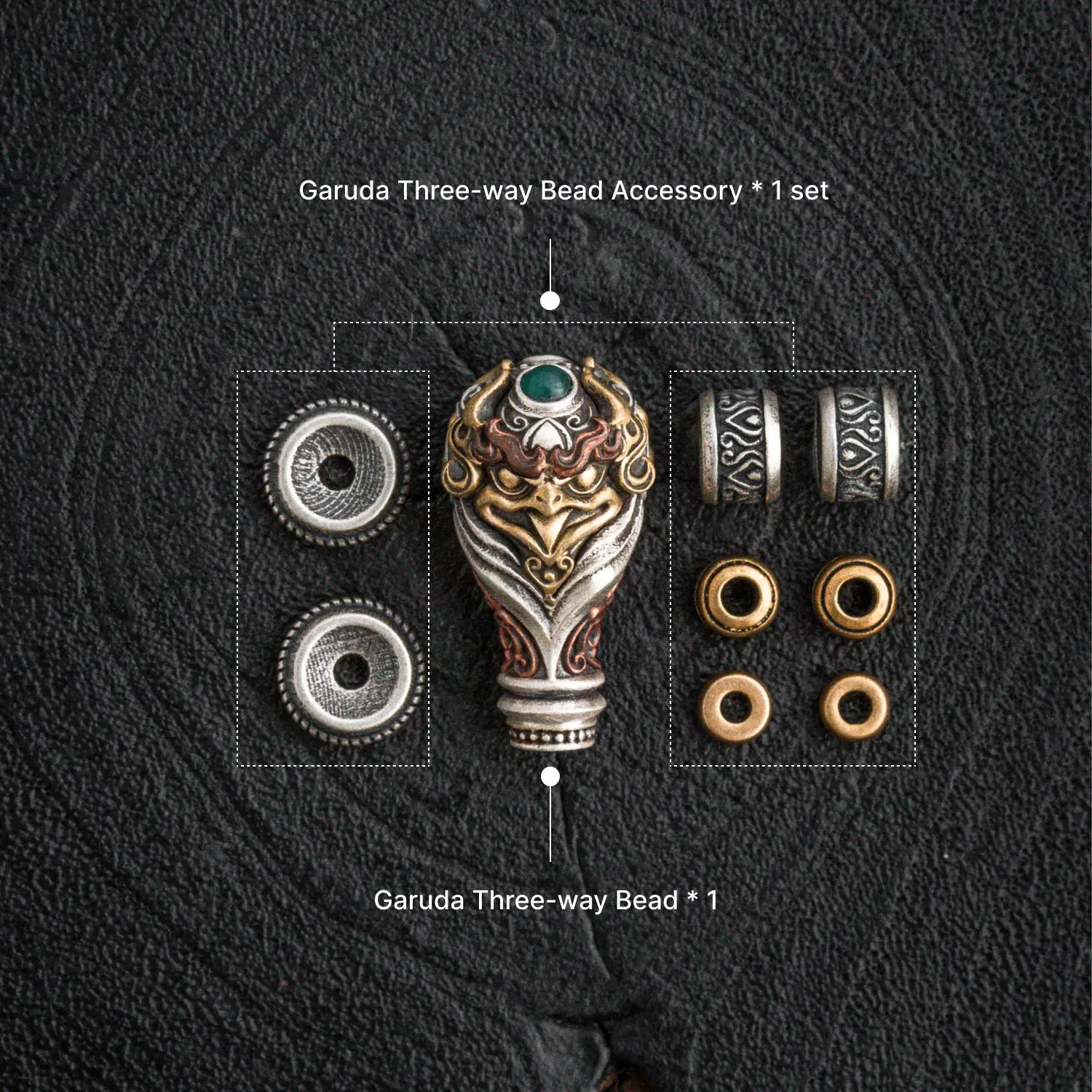 Garuda Three-way Bead