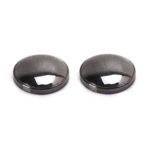 Glamza 2 in 1 Black Ear Studs and Magnetic Slimming Studs