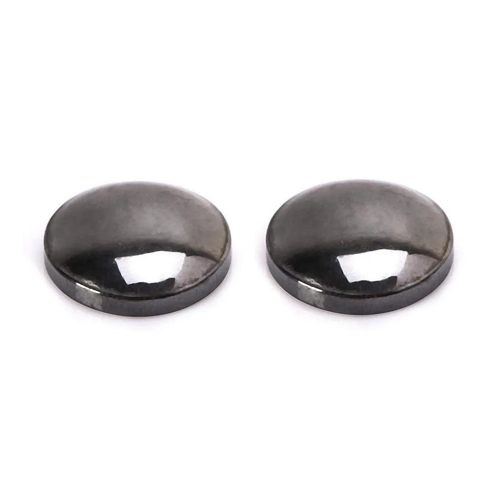 Glamza 2 in 1 Black Ear Studs and Magnetic Slimming Studs