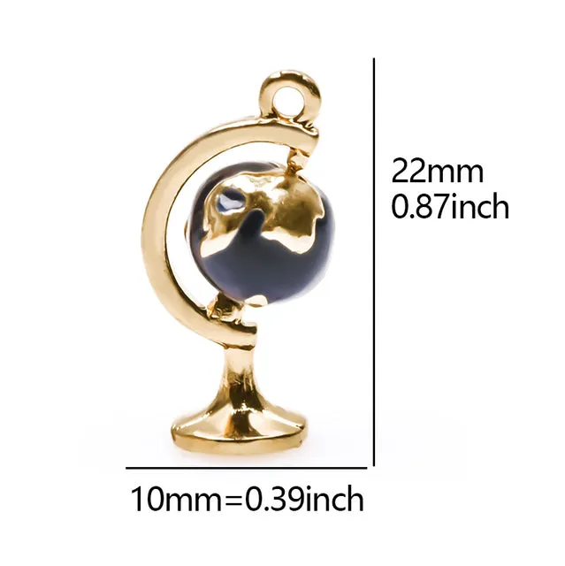 Globe Pendant For Men Necklaces Bijoux Femme Jewelry Making
