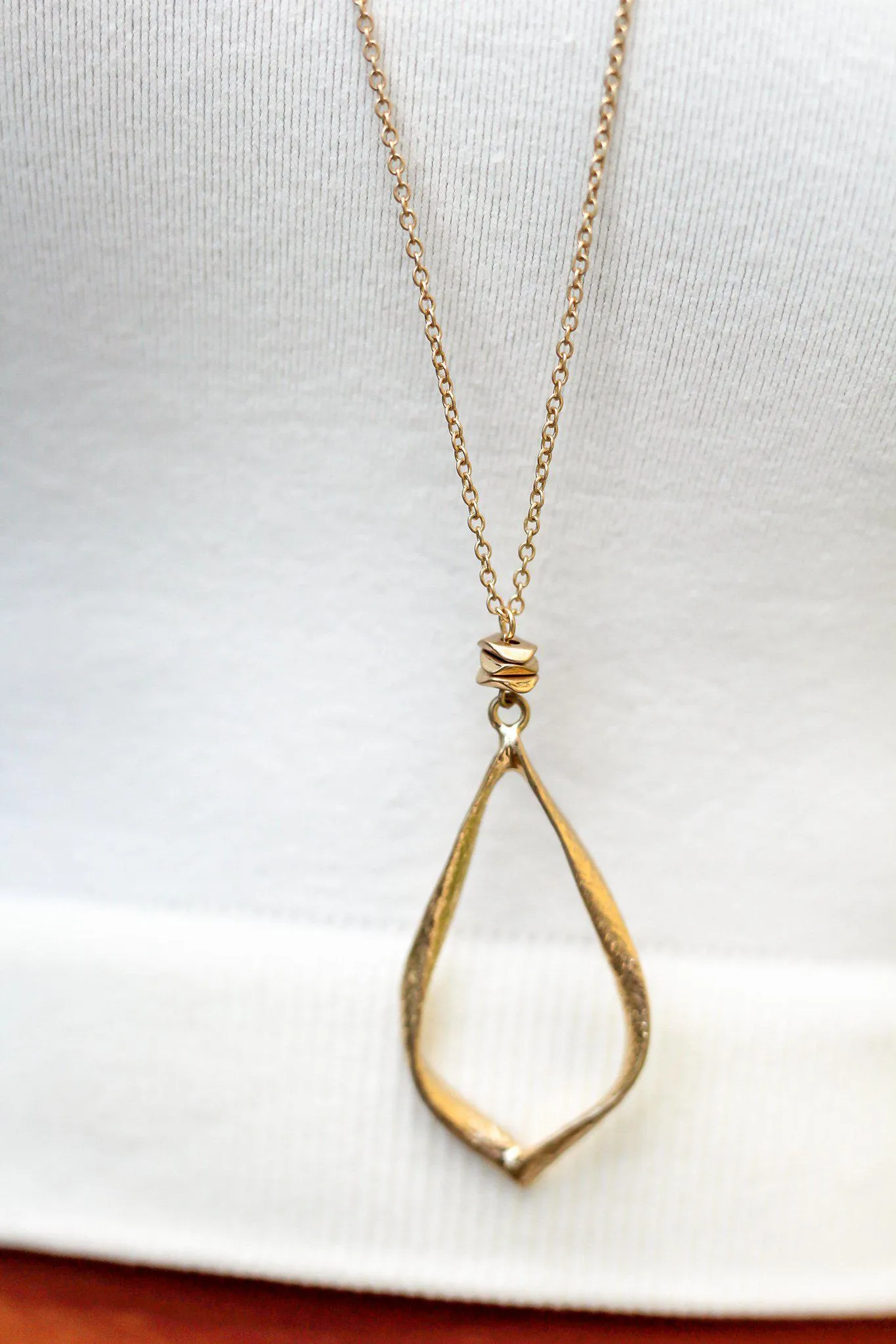 Gold Necklace with Pendant