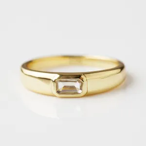 Green Amethyst Luxe Statement Ring