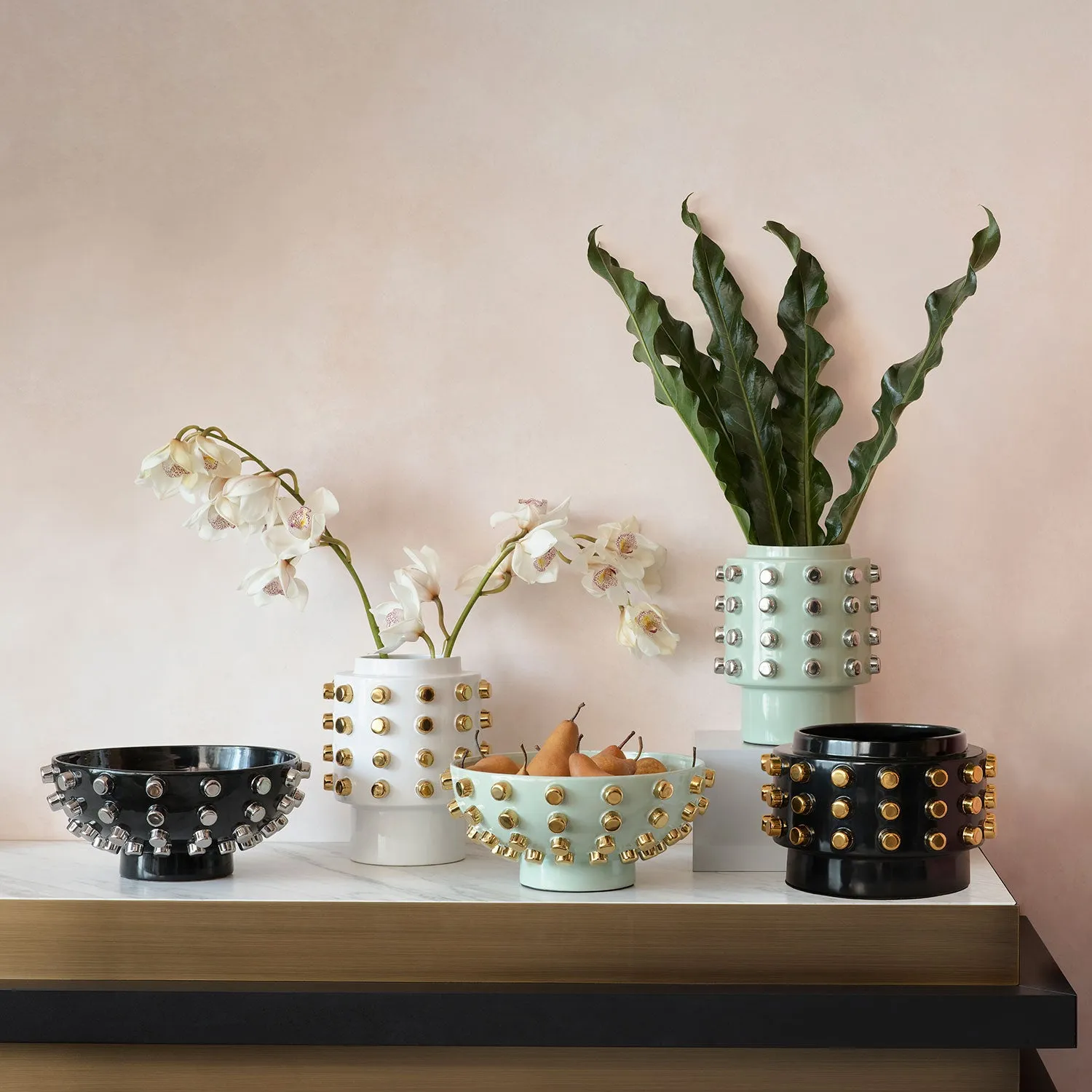 greg natale | debbie bowl | black   silver - DC