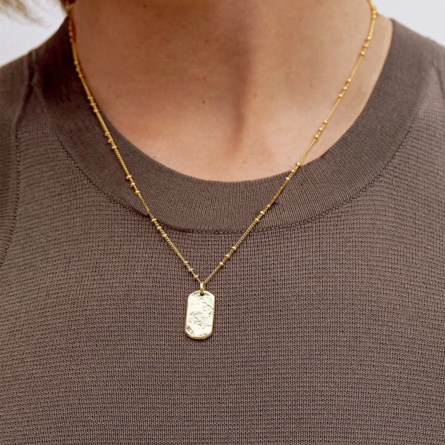 Griffin Dog Tag Necklace