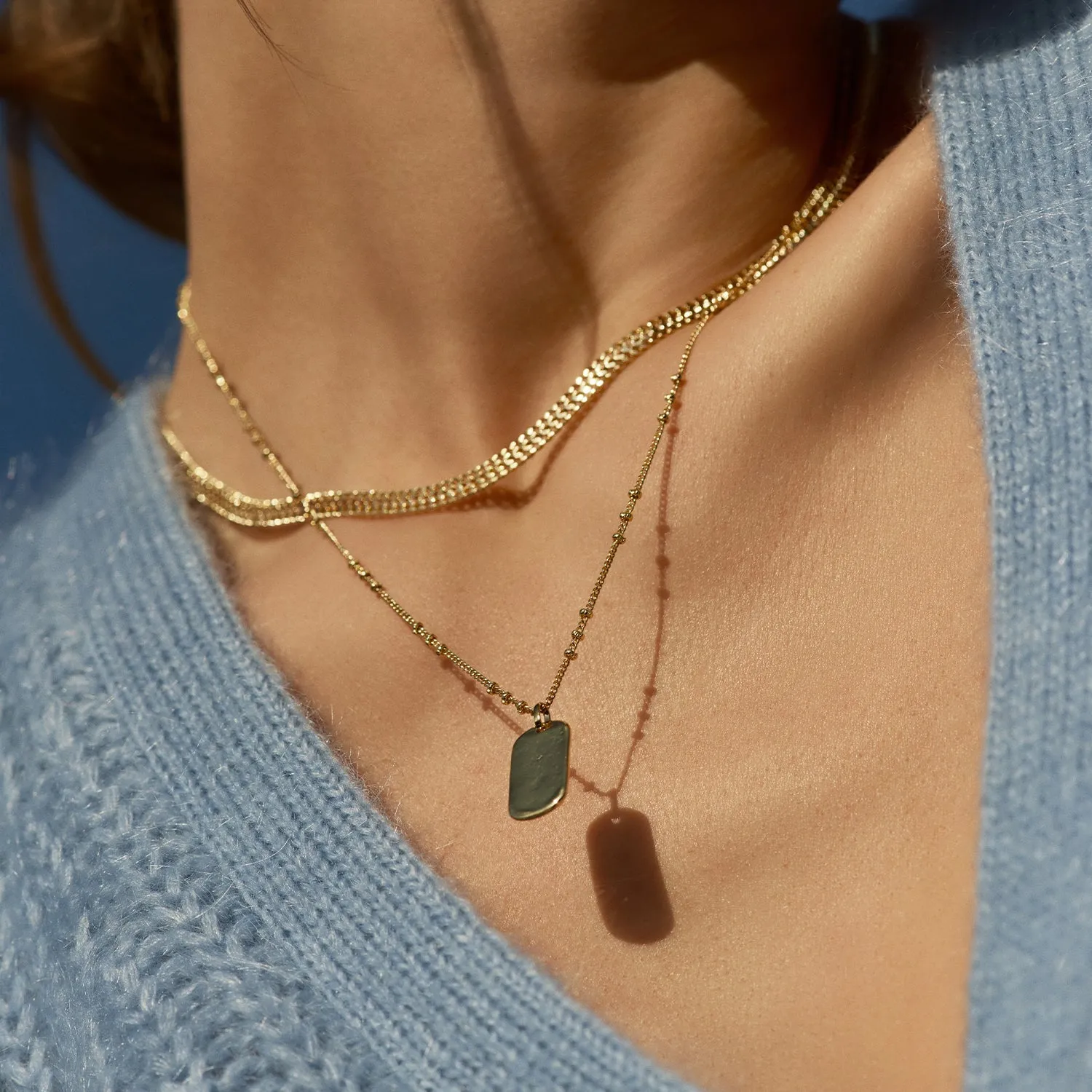 Griffin Dog Tag Necklace