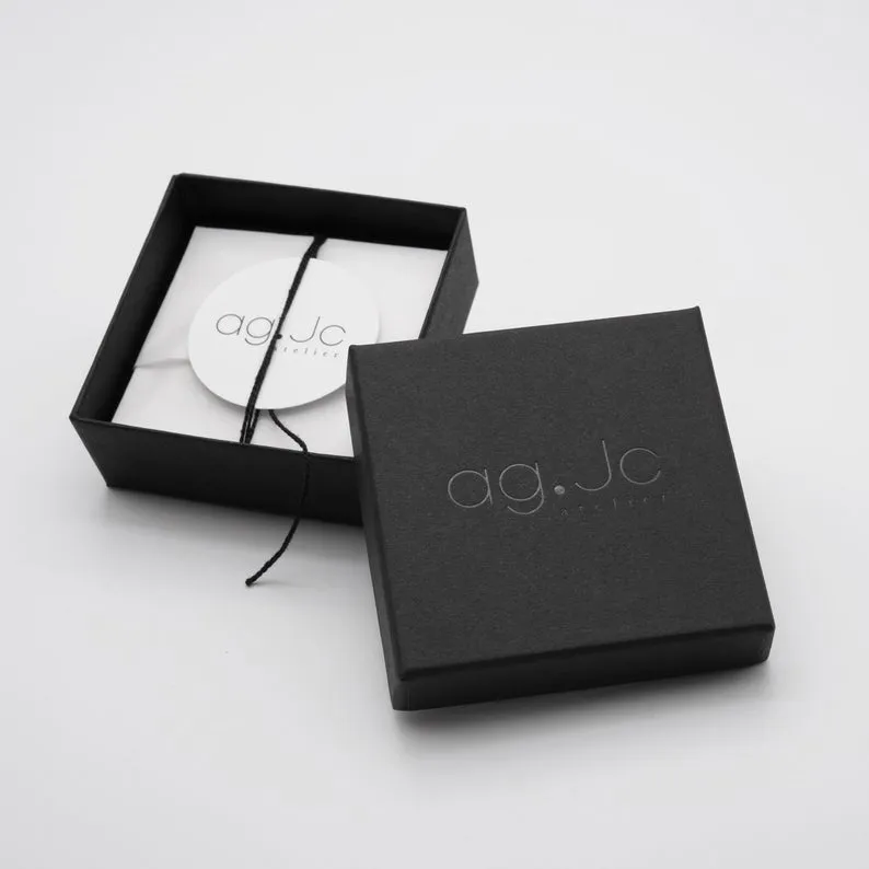 Half moon pendants earrings N°16