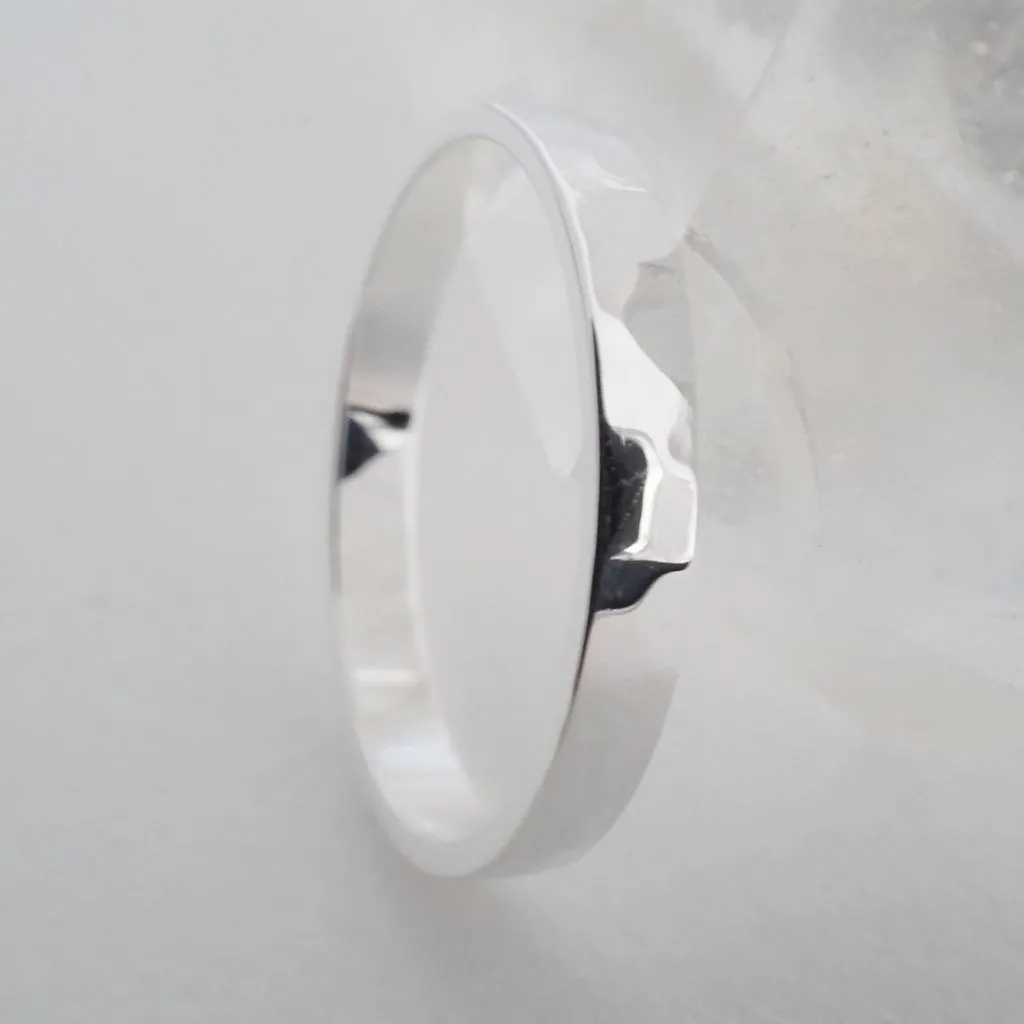 Hammered Boyfriend Ring - Final Sale