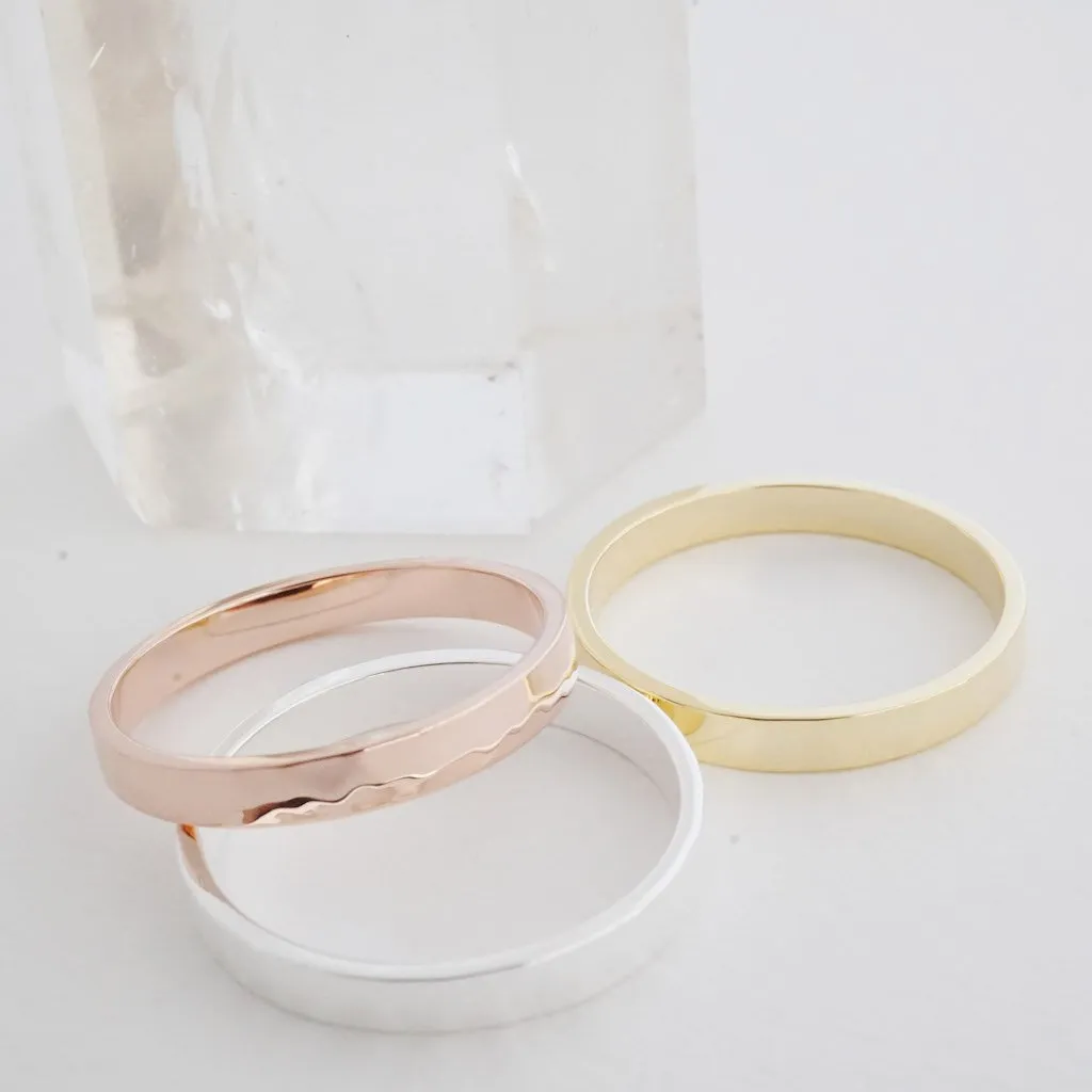 Hammered Boyfriend Ring - Final Sale