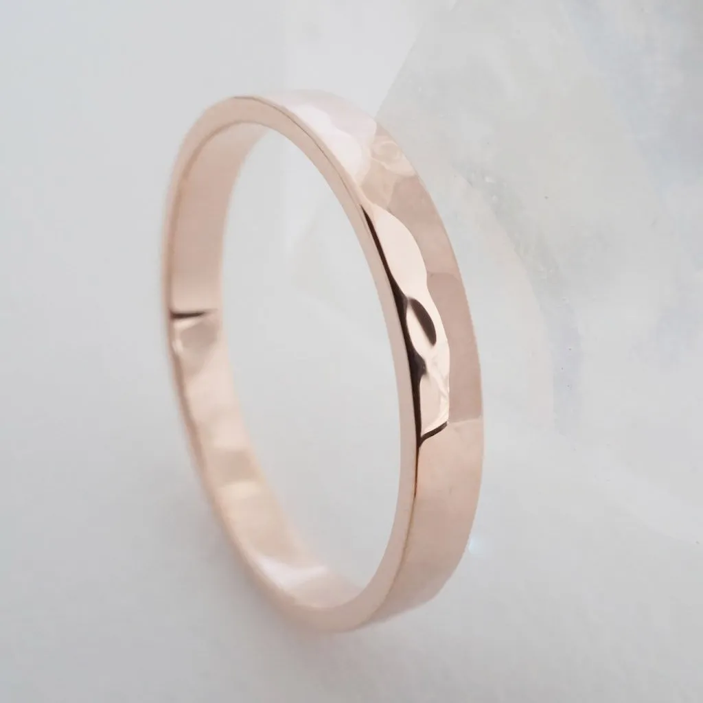 Hammered Boyfriend Ring - Final Sale