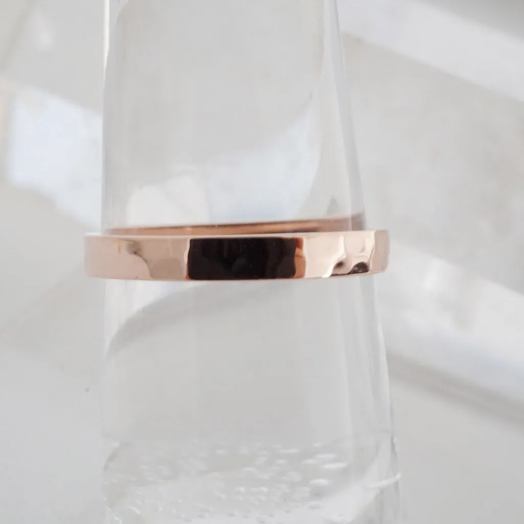Hammered Boyfriend Ring - Final Sale