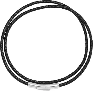 HAQUIL Waterproof Braided Leather Cord Chain Necklace for Pendant, Jewelry Gift for Men and Women - 16/18/20/22/24/26/28/30" 2/3/4/5mm