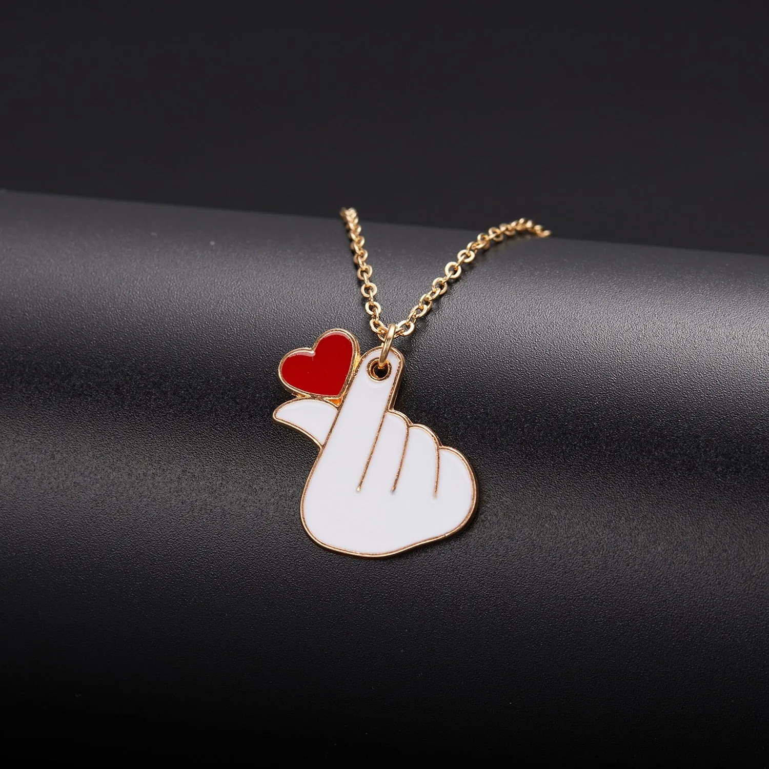 Heart Nurse Cap Doctor Necklaces Medical Equipment Stethoscope Syringe Pendant Hospital Style Jewelry