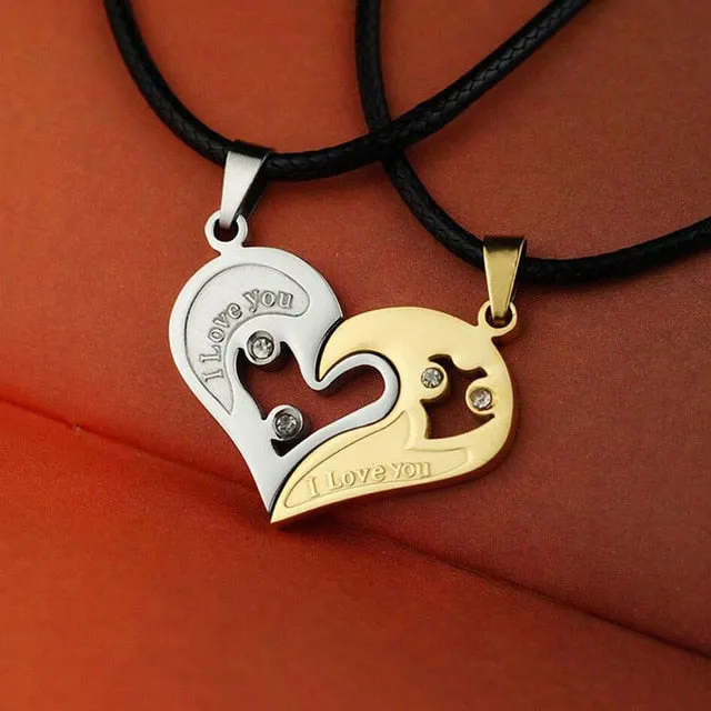 Heart Shape I Love You Necklace