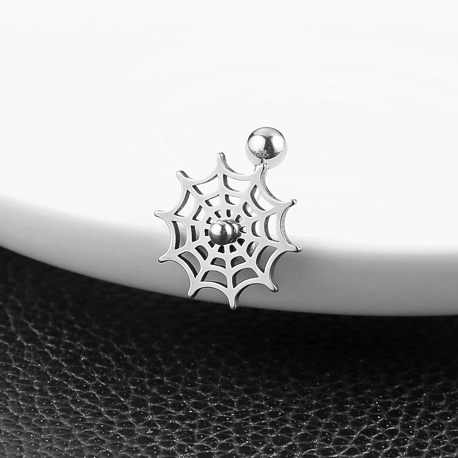 HZMAN Belly Button Rings for Women 14G Surgical Steel Belly Rings Retro Gothic Belly Rings Navel Piercing Jewelry