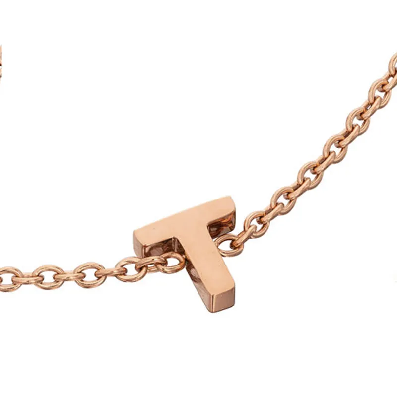 Initial Bracelet Bundle (Rose Gold)