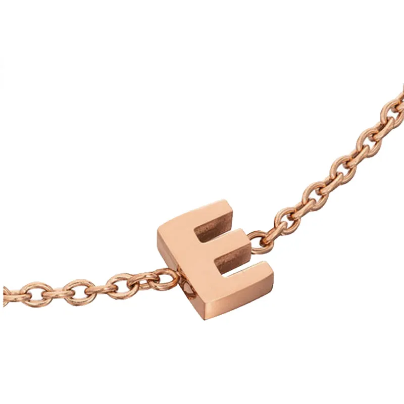 Initial Bracelet Bundle (Rose Gold)