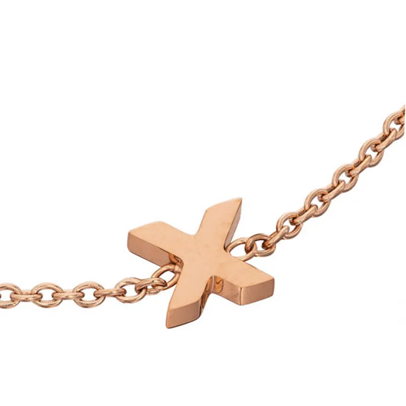 Initial Bracelet Bundle (Rose Gold)