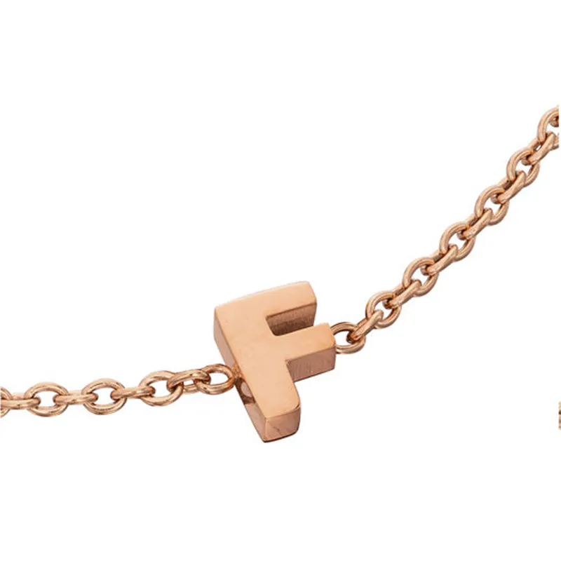 Initial Bracelet Bundle (Rose Gold)