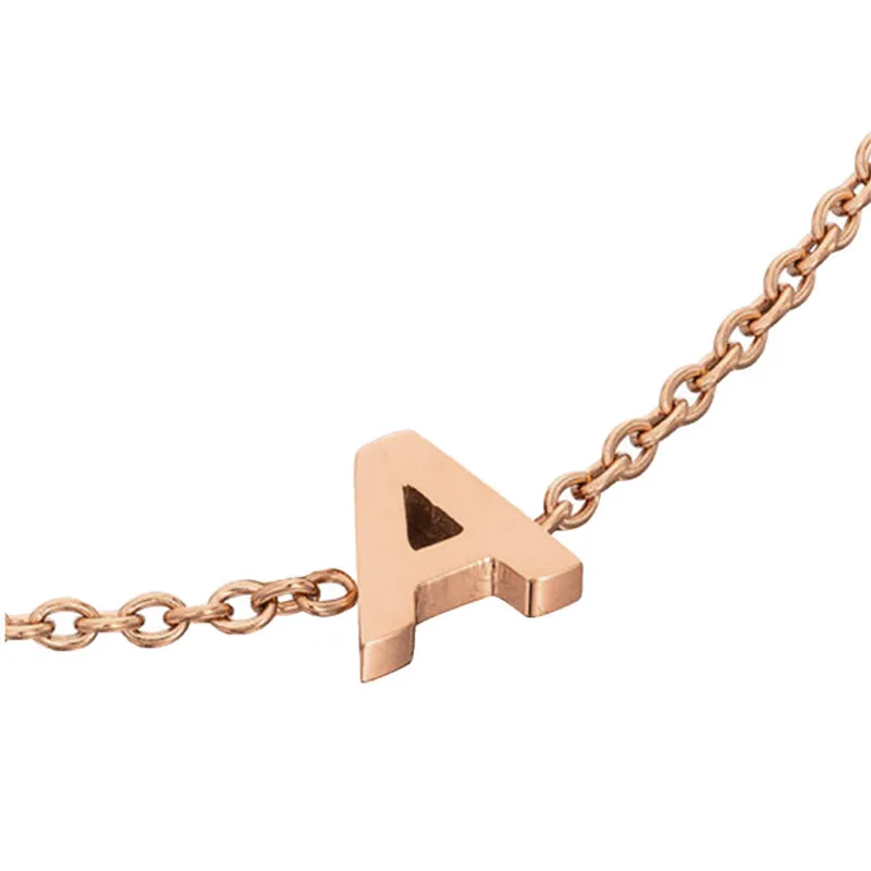 Initial Bracelet Bundle (Rose Gold)