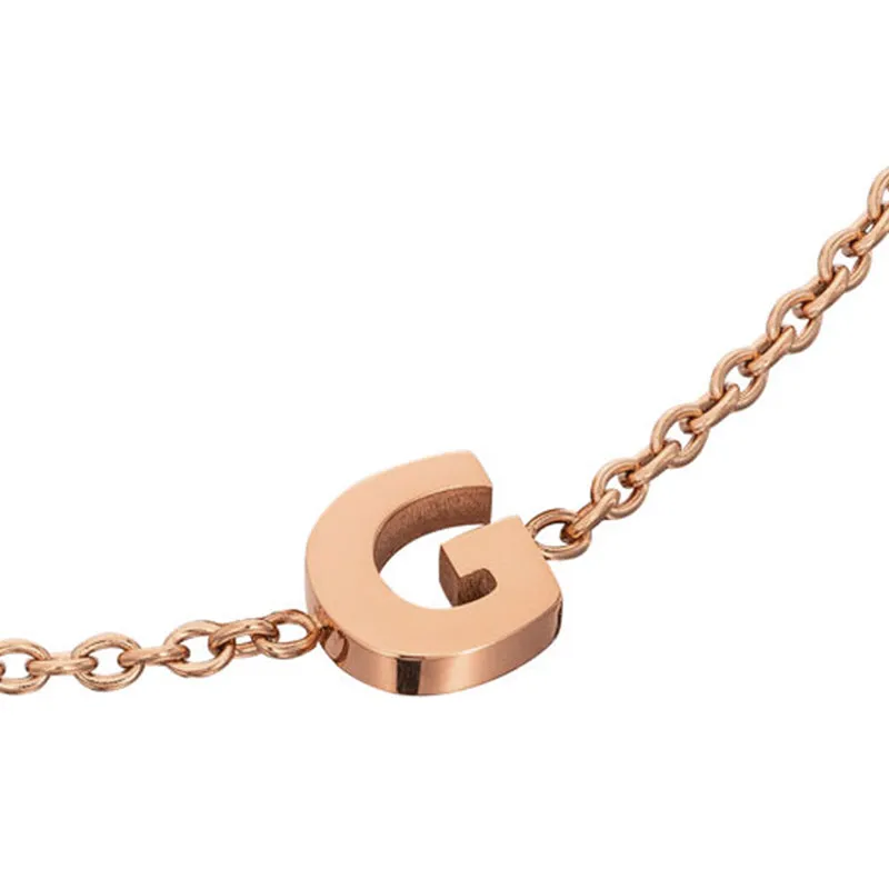 Initial Bracelet Bundle (Rose Gold)