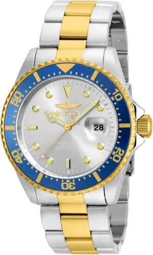 Invicta Men's 'Pro Diver' Quartz Stainless Steel Casual Watch (Model: 22061)
