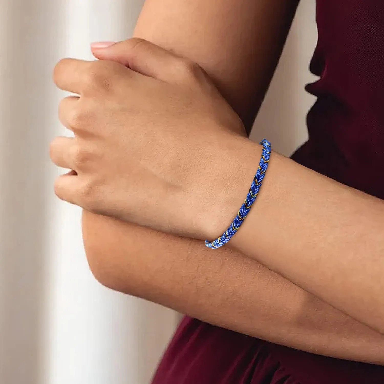 JENDEAR SHINE Braided Rope Bracelet for Women, Handmade Rope Jewelry Adjustable, Birthday Friendship Couple Gift