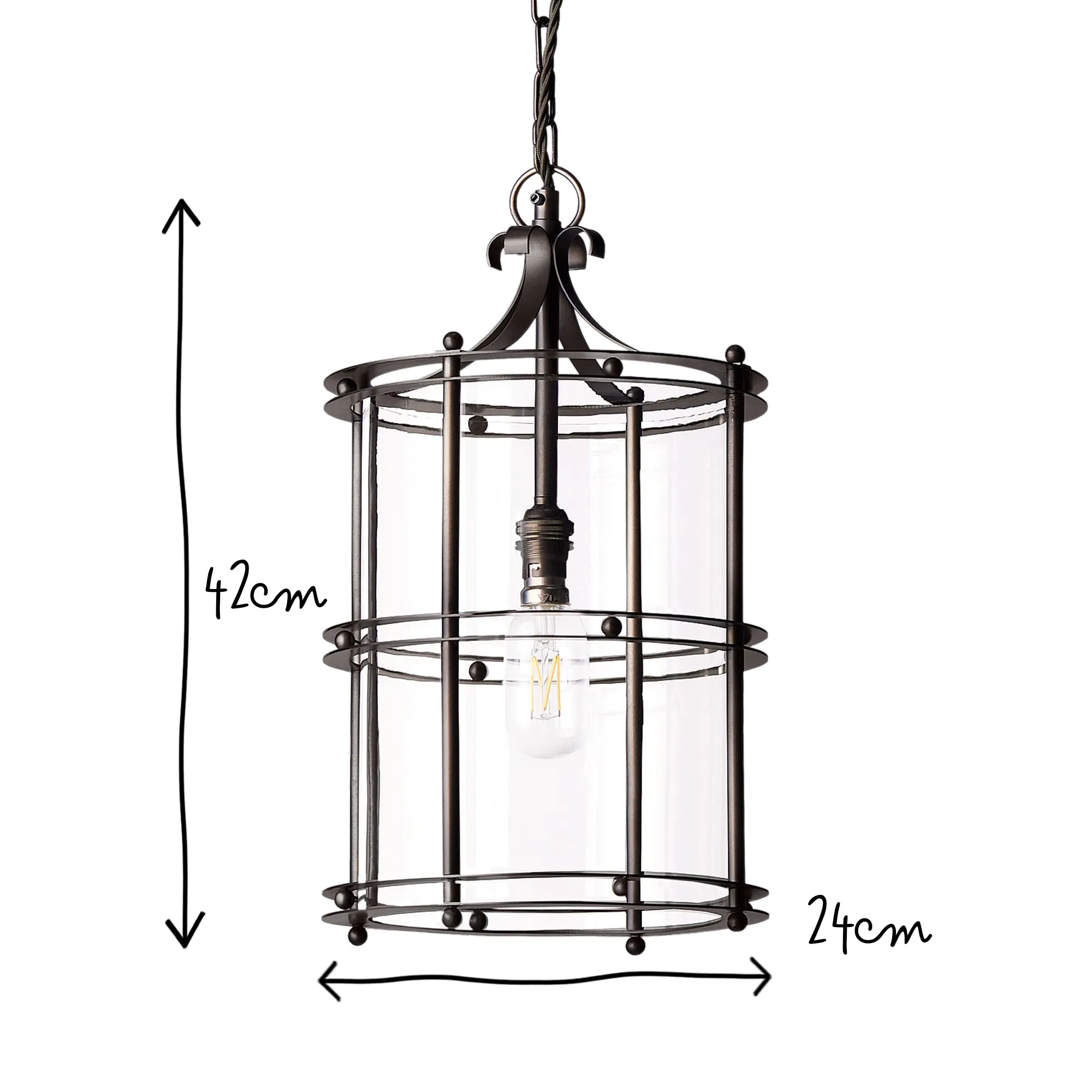 Jupiter lantern in bronze