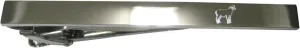 Kiola Designs Silver Toned Etched Sleek Sheep Tie Clip