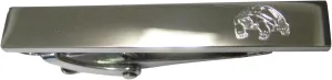 Kiola Designs Silver Toned Etched Sleek Turtle Tortoise Skinny Tie Clip