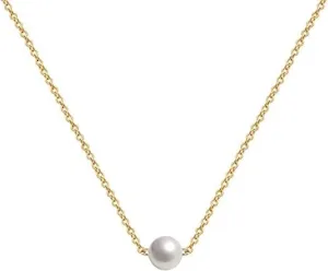 Lcherry Dainty Choker Necklace for Women 14K Gold Plated Choker Necklace Gifts for Her