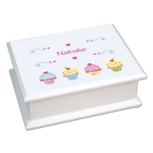 Lift Top Jewelry Box - Cupcake
