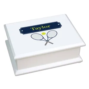 Lift Top Jewelry Box - Lacrosse