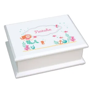 Lift Top Jewelry Box - Mermaid
