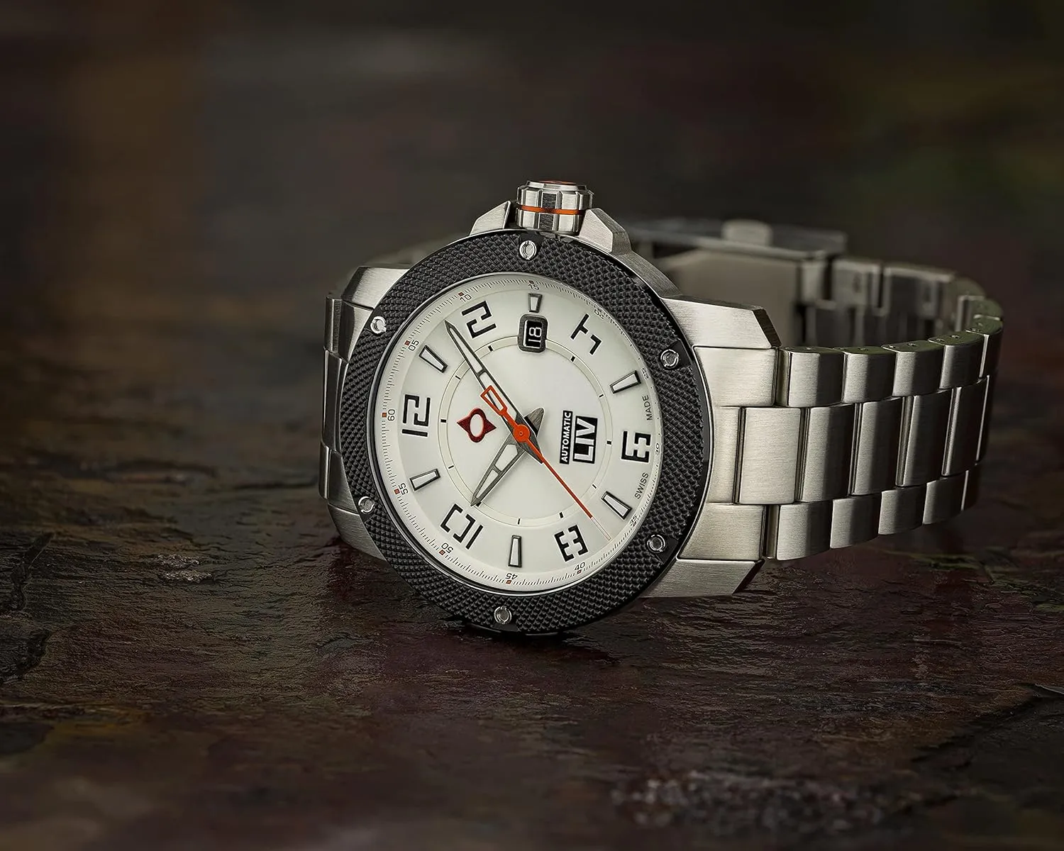 LIV GX1-A Swiss Automatic Movement Men's Casual Watch