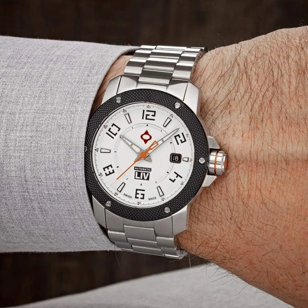 LIV GX1-A Swiss Automatic Movement Men's Casual Watch