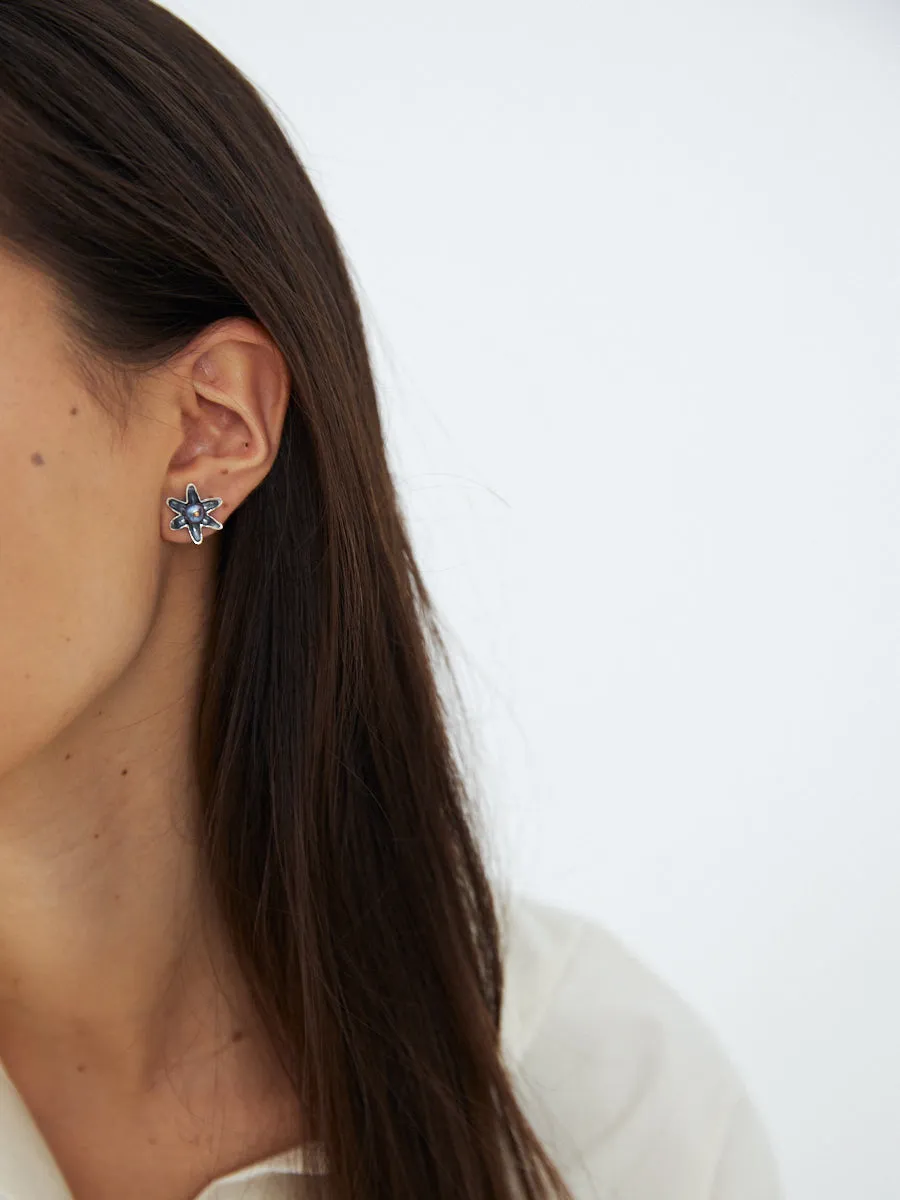 Lotus Flower Studs