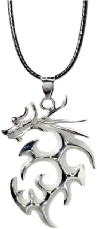 Luminous Dragon Necklace Glowing Night Fluorescence Antique Vintage Glow in The Dark for Men Women Gift Party Halloween Day Club