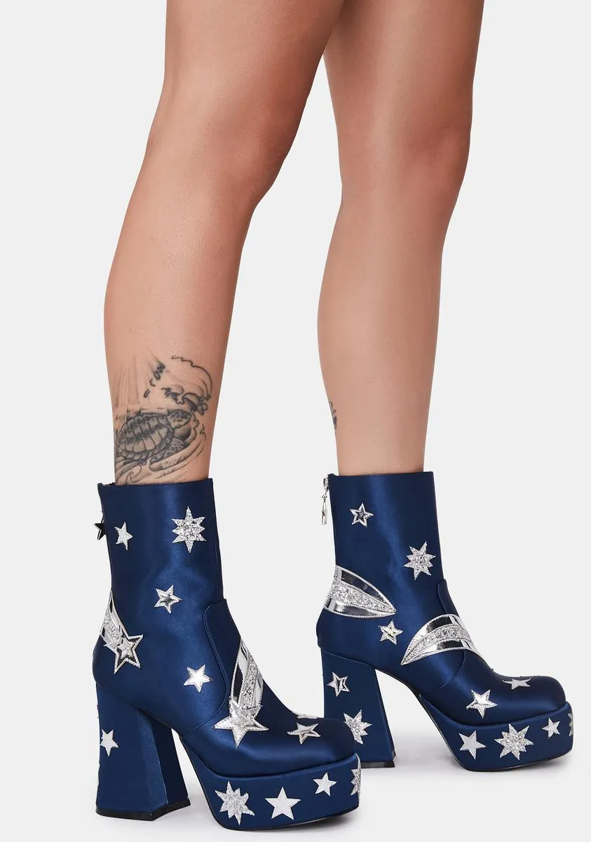 Made From Stardust Platform Boots