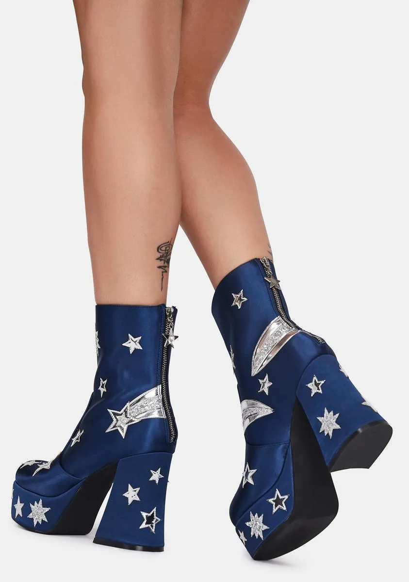 Made From Stardust Platform Boots