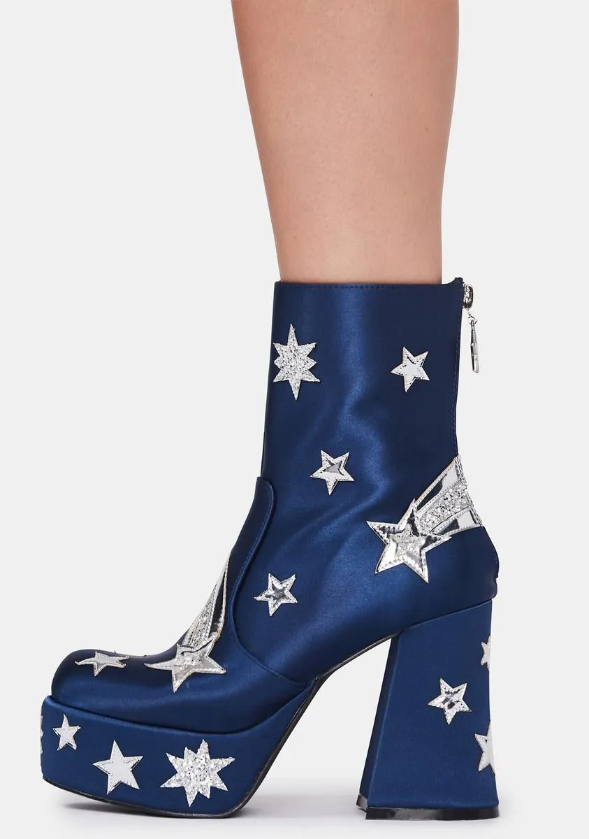 Made From Stardust Platform Boots
