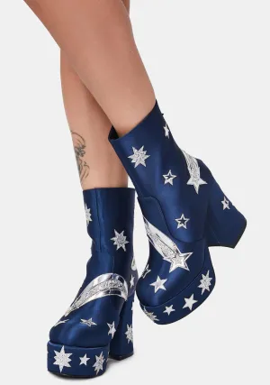 Made From Stardust Platform Boots